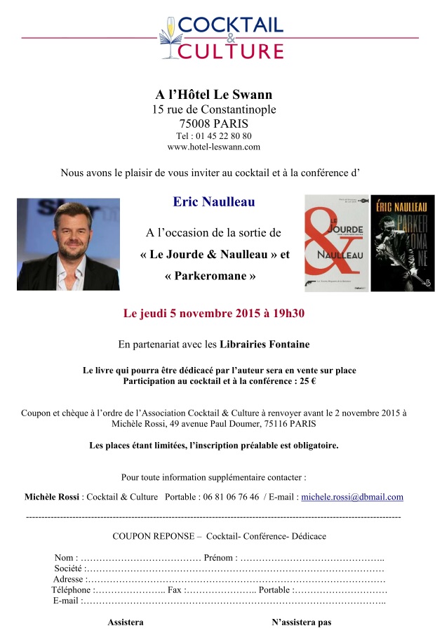 Invitation Eric Naulleau