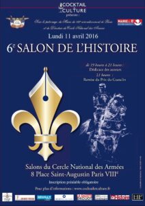 Affiche 6eme Salon de l'Histoire