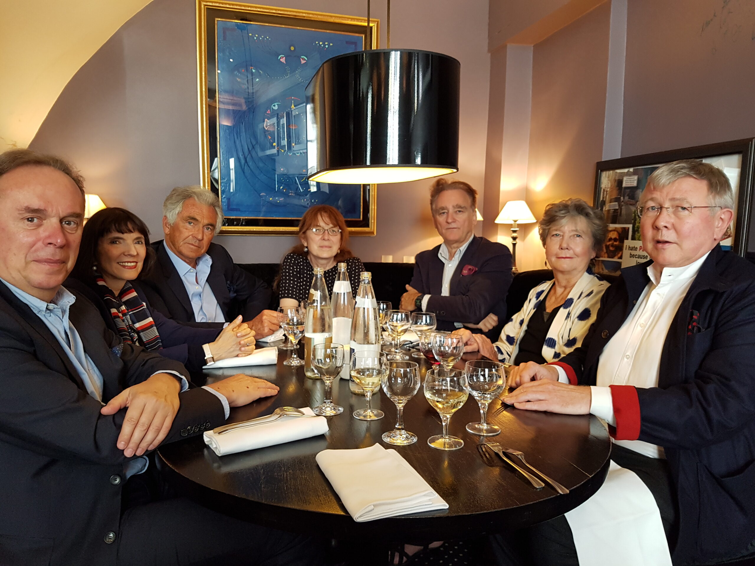 Déjeuner de délibération Prix Céleste Albaret 2016 le 28 juin 2016 au restaurant "Le 21"