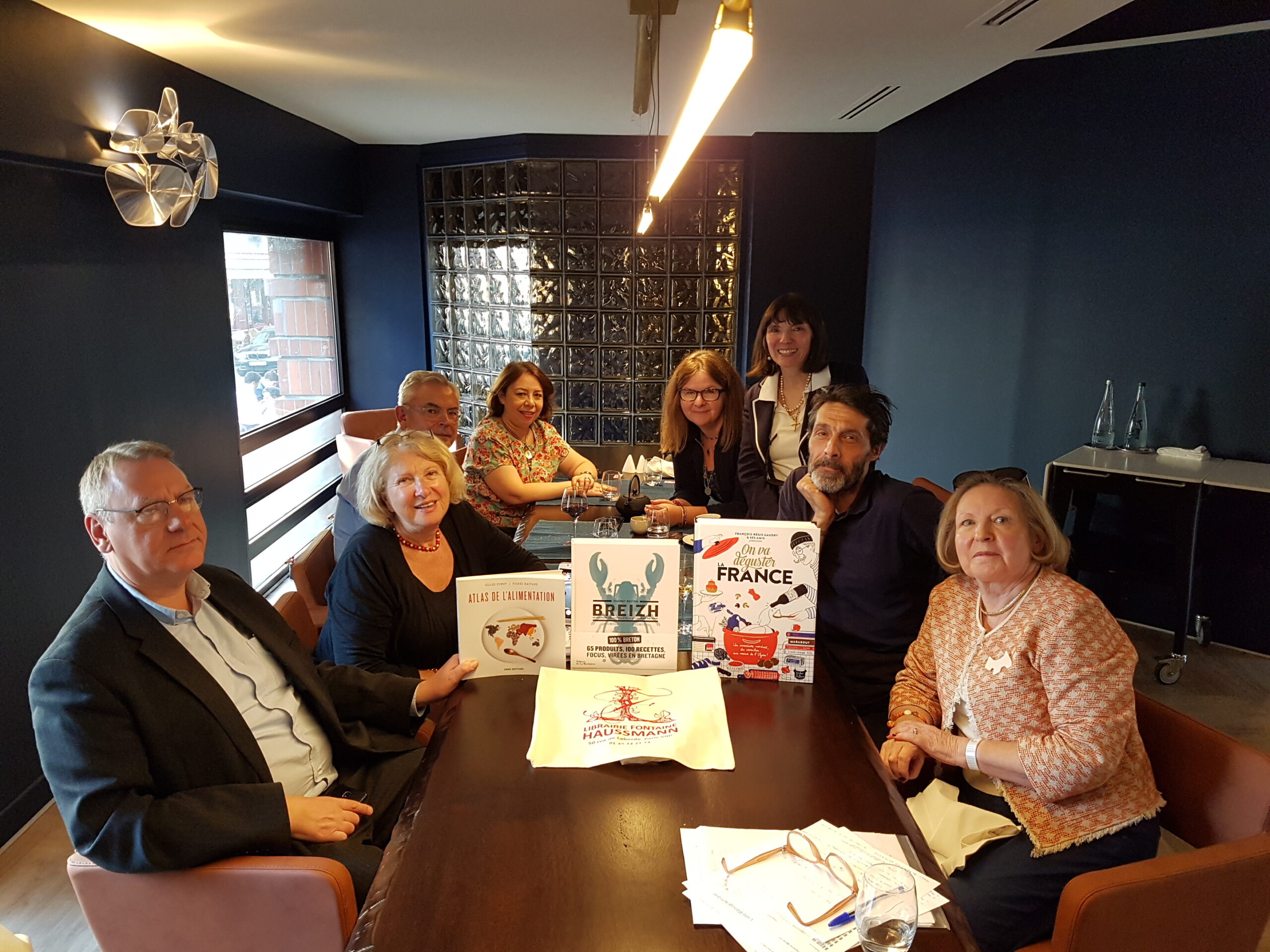 Déjeuner de délibération Prix Archestrate 2018 le 16 octobre 2018