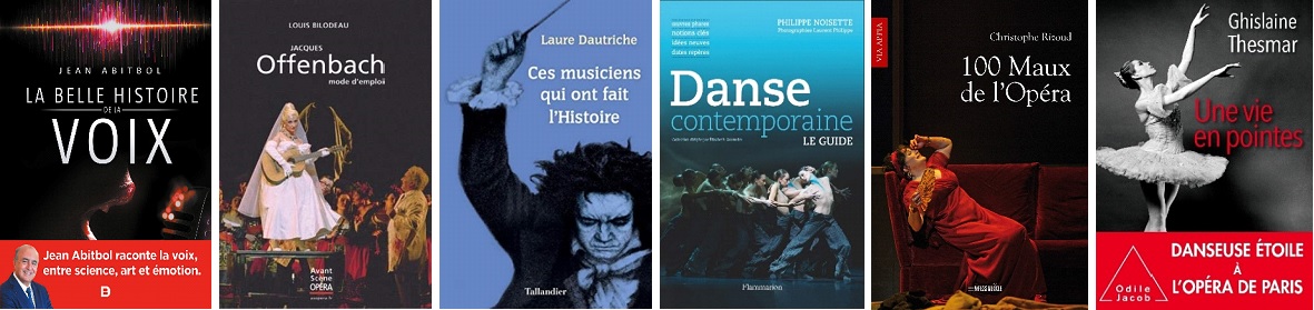 Finalistes Prix Georges Bizet du Livre d'Opéra et de Danse 2019