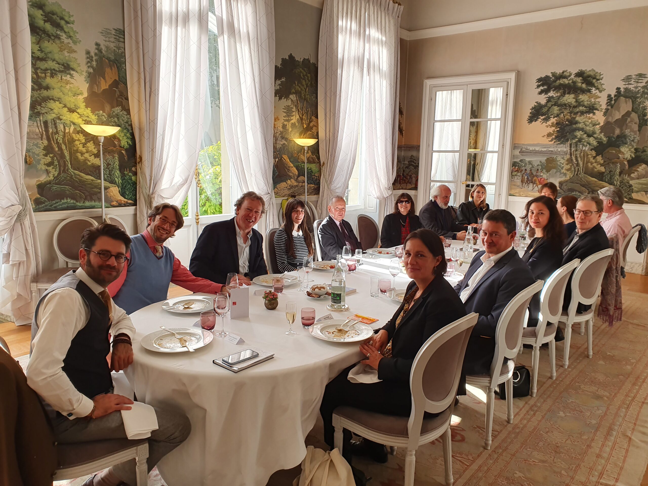 Déjeuner de délibération Prix Georges Bizet du Livre d'Opéra et de Danse 4 novembre 2019 à l'Hôtel de Pomereu