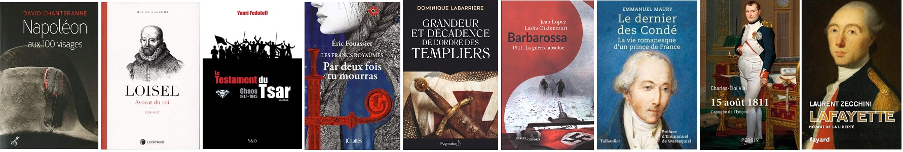 Finalistes Prix du Guesclin 2019