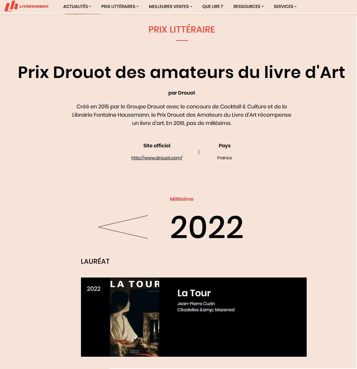 Livres Hebdo maris 2022