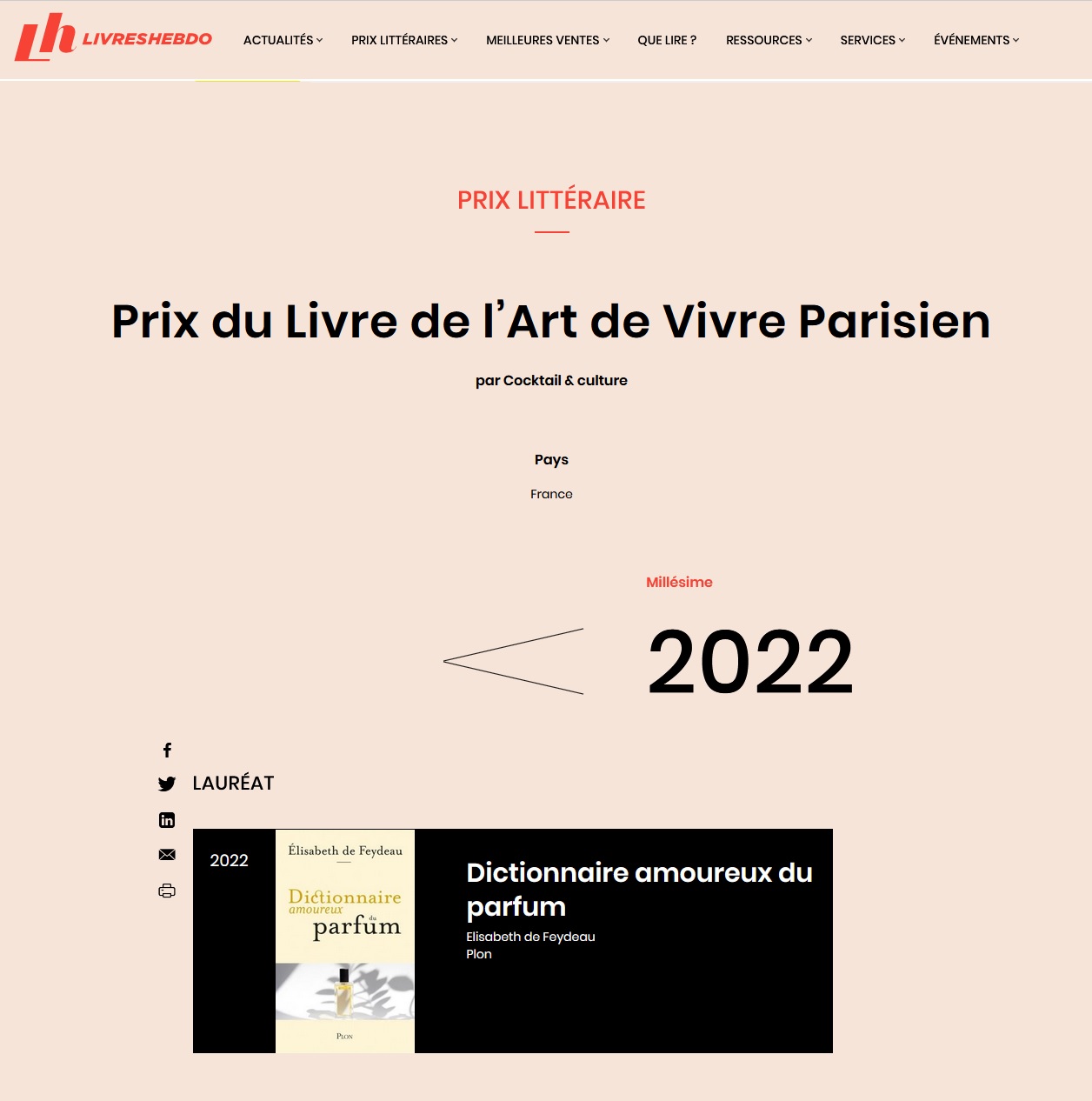Livres Hebdo du 10 juin 2022