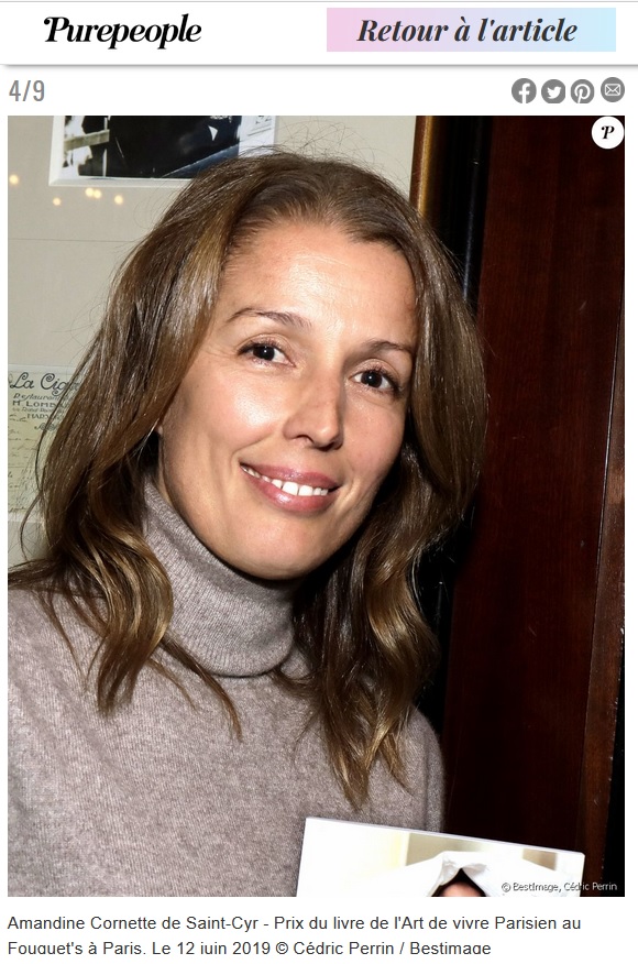 Purepeople – Prix du Livre de l’Art de Vivre Parisien 12 juin 2019
